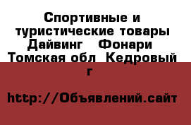 Спортивные и туристические товары Дайвинг - Фонари. Томская обл.,Кедровый г.